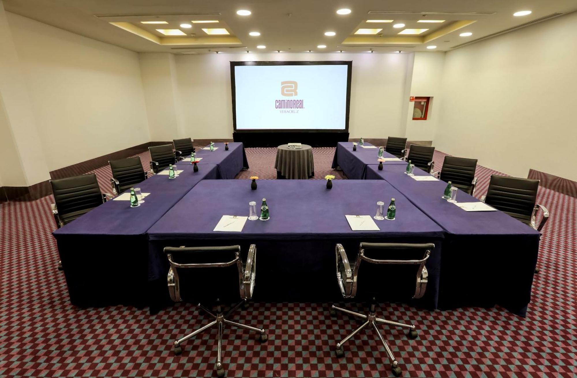 Camino Real Veracruz Exteriör bild Meeting room