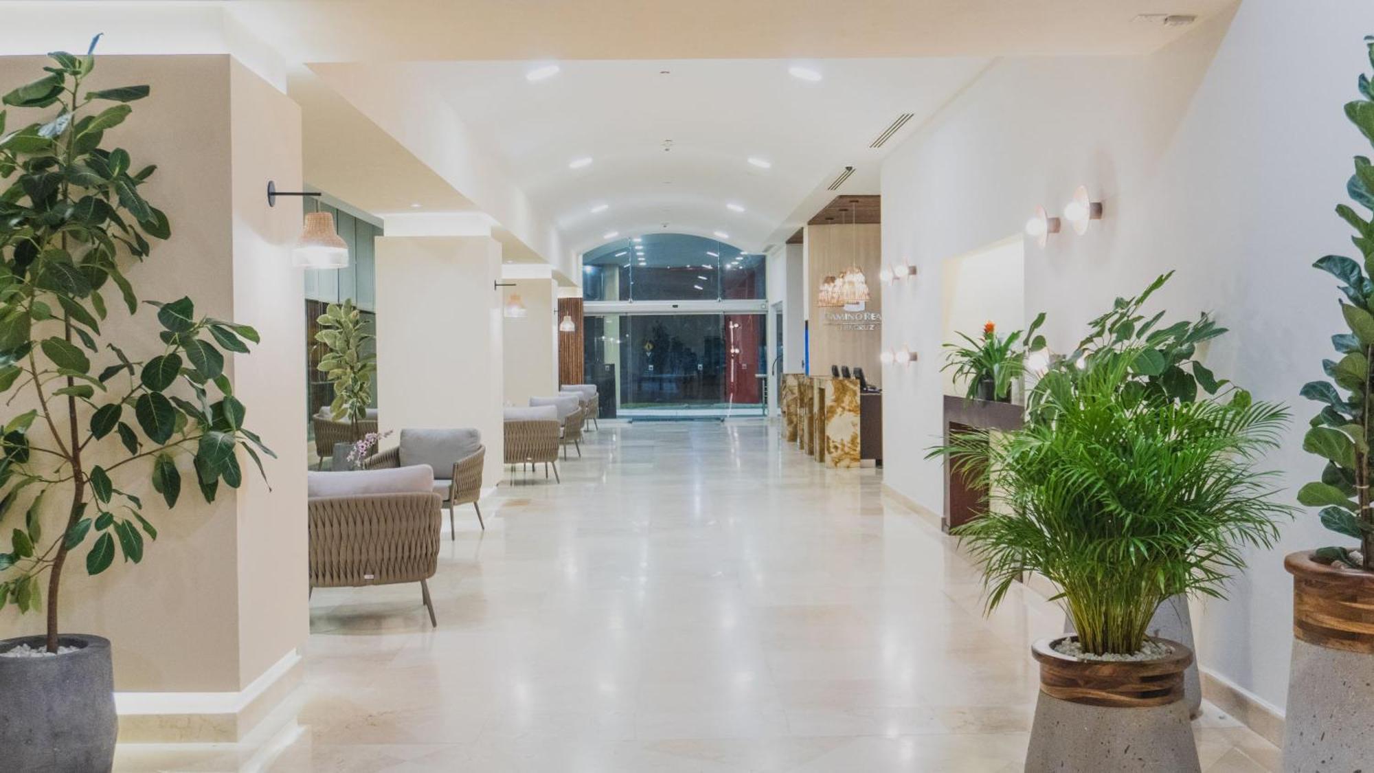 Camino Real Veracruz Exteriör bild Lobby